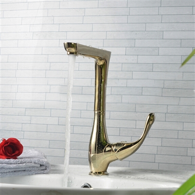 High Spout Bathroom Faucet